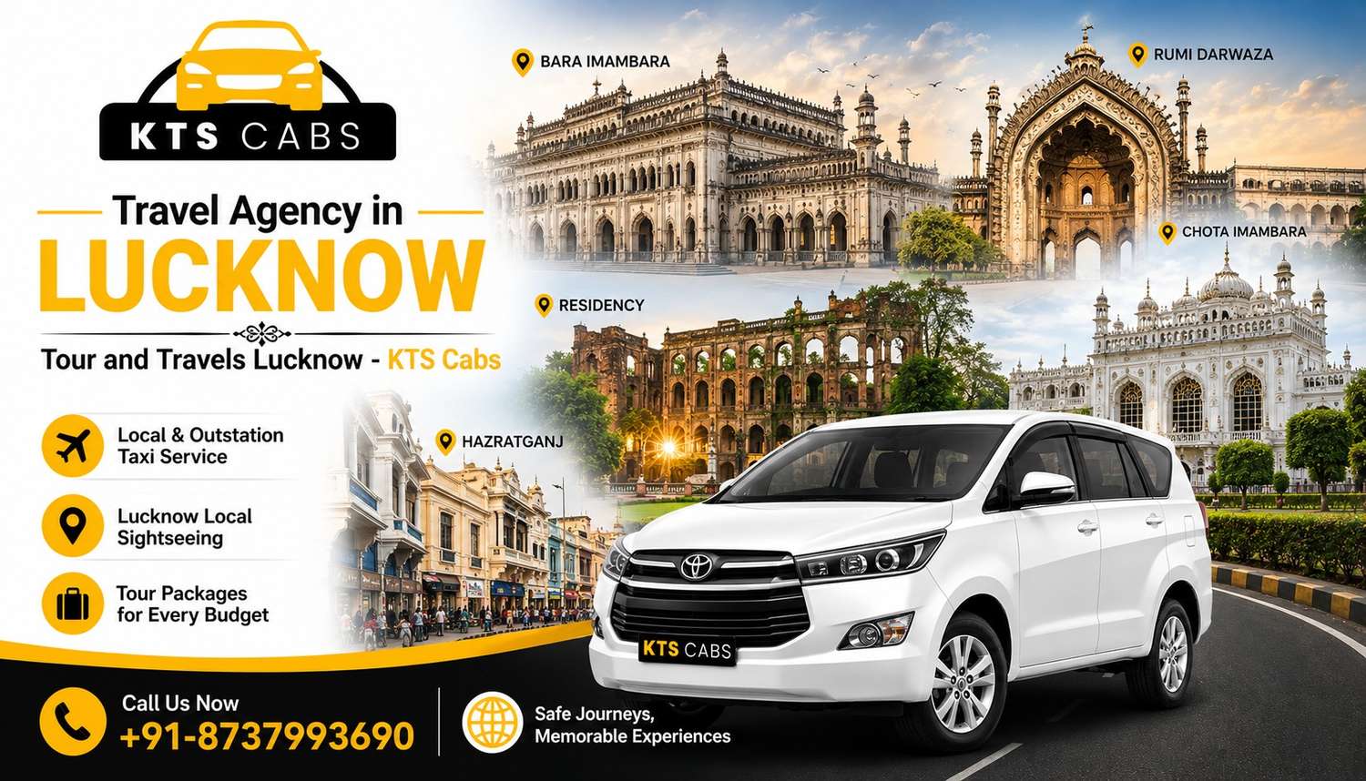 Travel Agency in Lucknow – Affordable Tours, Cabs, and Holiday Packages