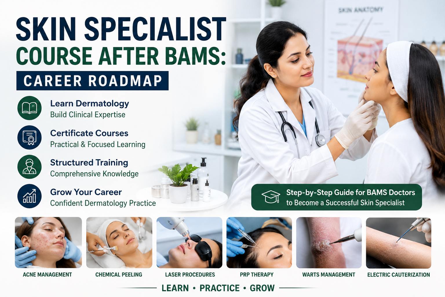 Skin Specialist Course After BAMS: Career Roadmap
