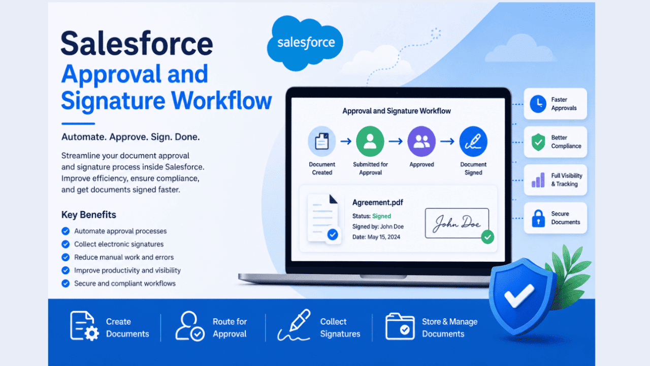 Salesforce Approval and Signature Workflow: Enhancing Business Efficiency Through Automation