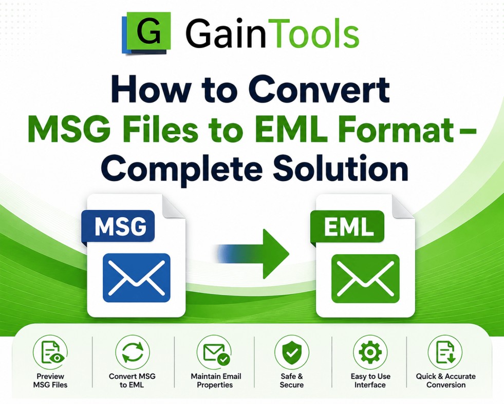 How to Convert MSG Files to EML Format – Complete Solution