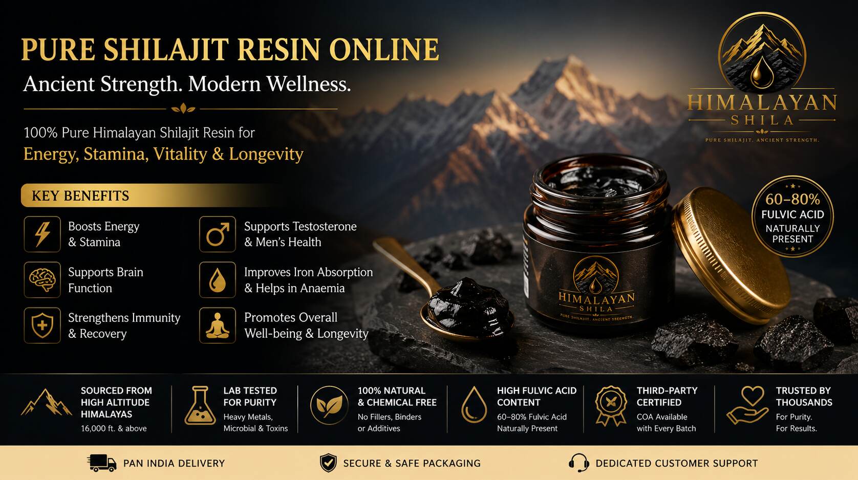 Premium The Raw Truth About Shilajit Extraction: High Altitude vs. Low Altitude Sourcing by Himalayan Shila