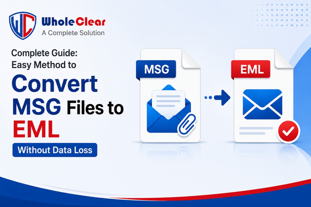 Complete Guide: Easy Method to Convert MSG Files to EML Without Data Loss