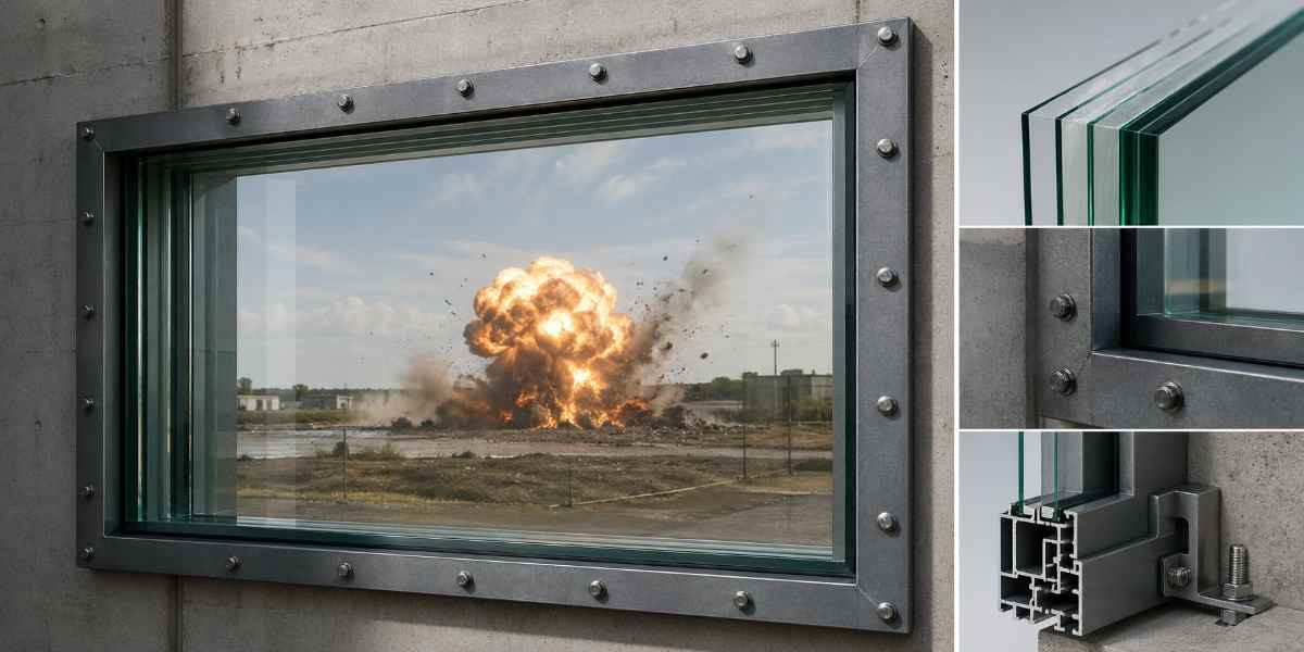 What Materials are Blast Windows Made From?