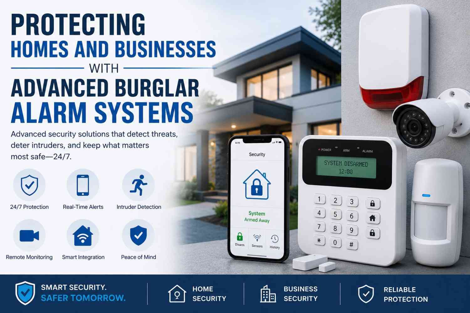 Protecting Homes and Businesses with Advanced Burglar Alarm Systems