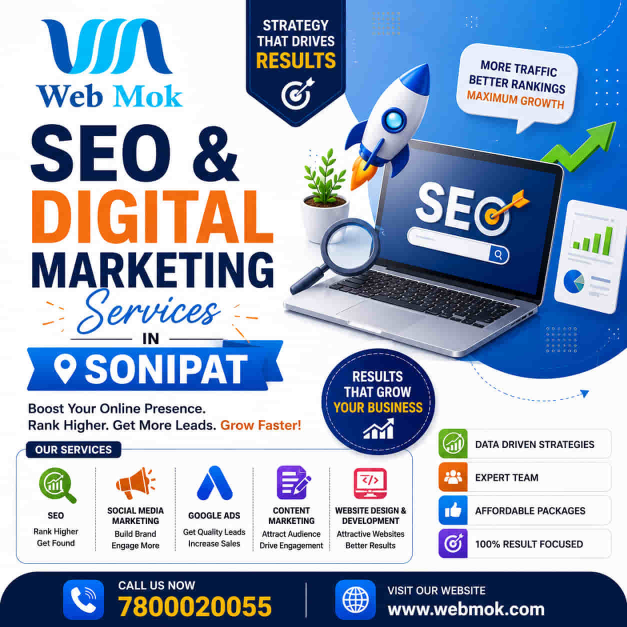 SEO & digital marketing services Sonipat