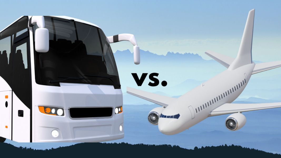 Charter Bus vs Plane Which Option Saves More Time and Money 