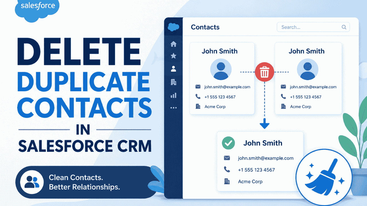 How to Remove Duplicate Contacts in Salesforce CRM?