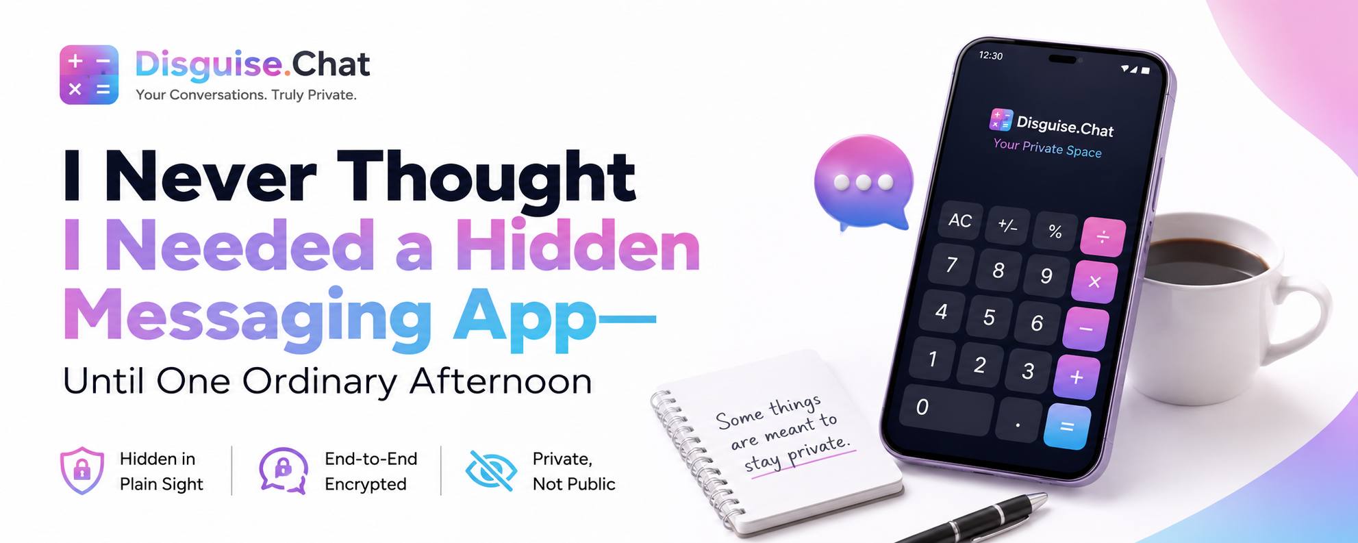 I Never Thought I Needed a Hidden Messaging App—Until One Ordinary Afternoon
