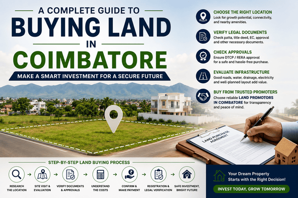 Land for Sale in Coimbatore: Everything You Need to Know Before You Buy