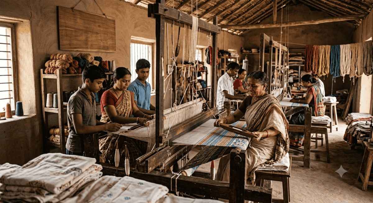 National Handloom Day 2026 What 50+ Artisan Families Want You to Know About Your Bedsheet