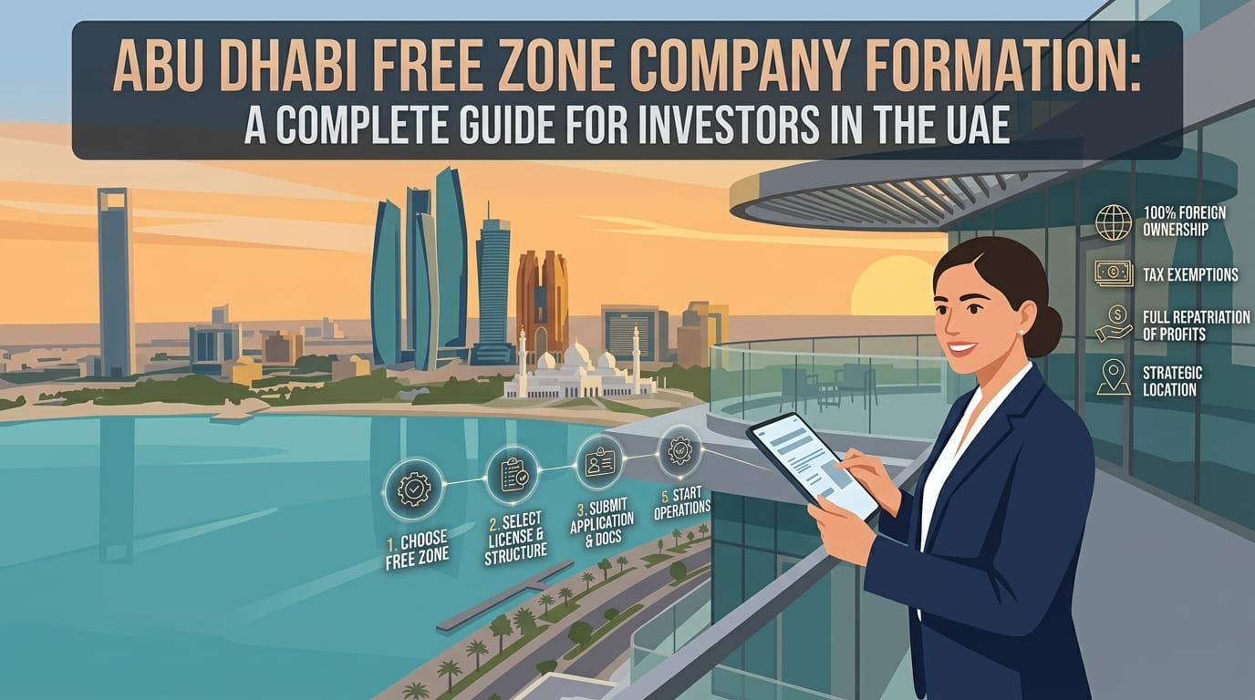 Abu Dhabi Free Zone Company Formation: A Complete Guide for Investors in the UAE