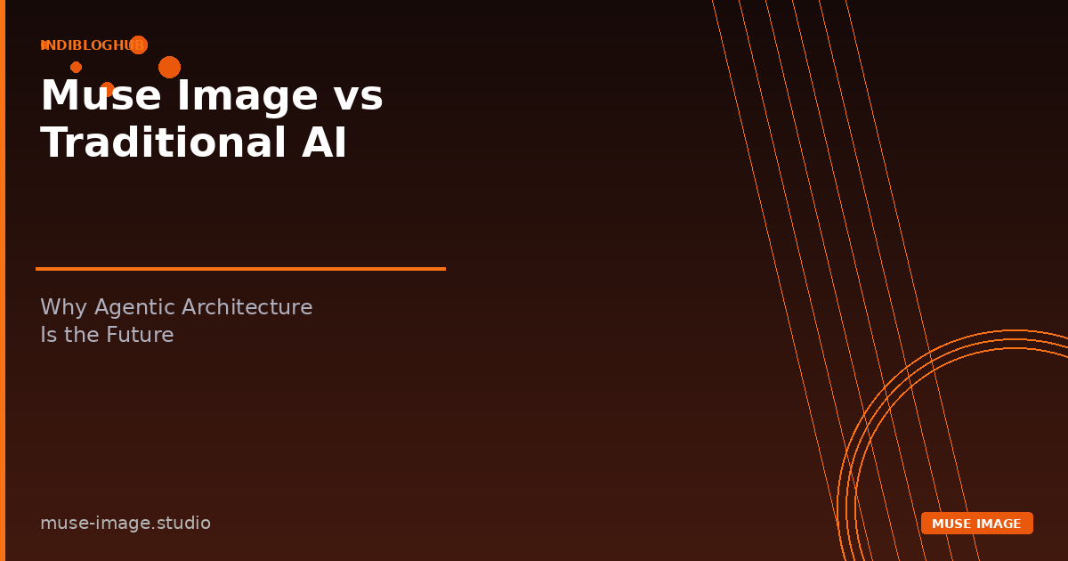 Muse Image vs Traditional AI Image Generators: Why Agentic Architecture Is the Future of Visual Content Creation