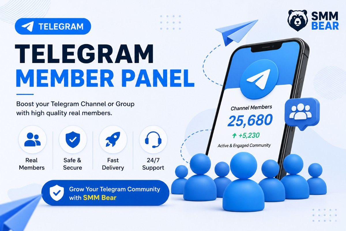 Telegram Member Panel: Grow Your Telegram Community Faster with SMM Bear
