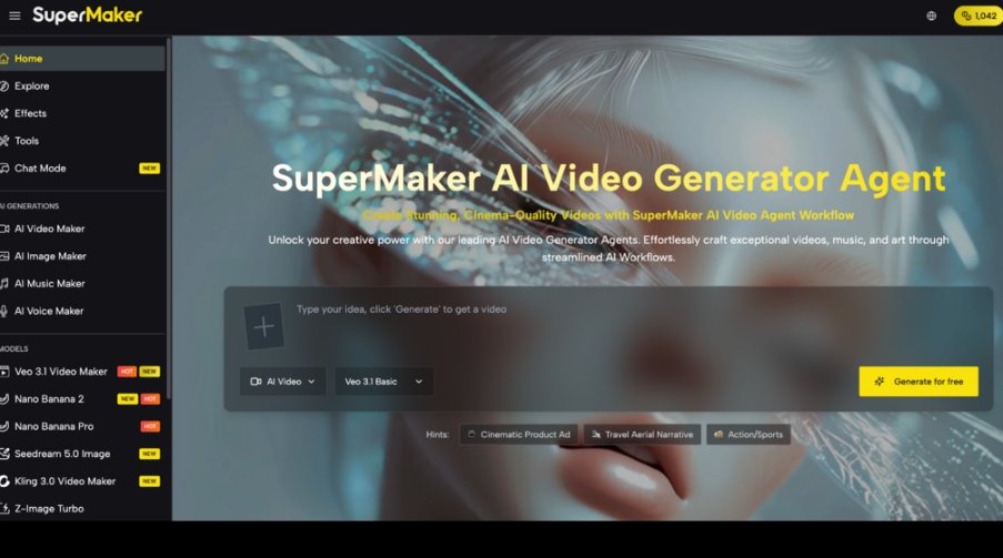 AI Video Maker: Multiple Video Models on SuperMaker AI