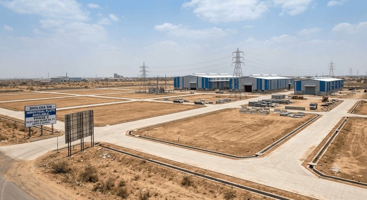 Industrial Plot in Dholera: Investment Opportunities for Manufacturers