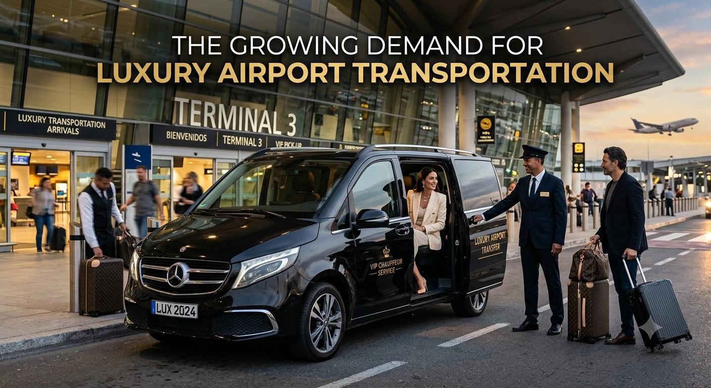 The Growing Demand for Luxury Airport Transportation