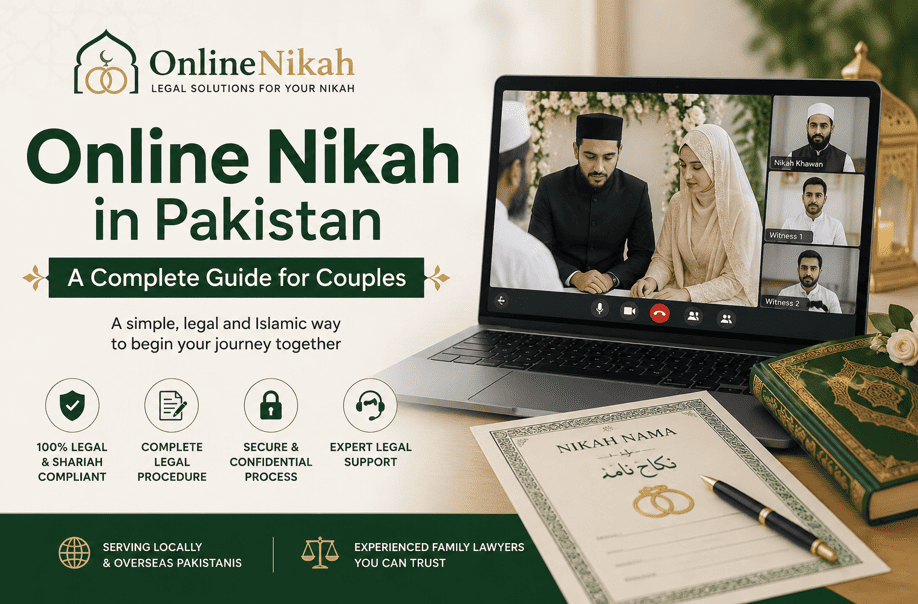 Online Nikah in Pakistan – Legal Requirements & Procedure