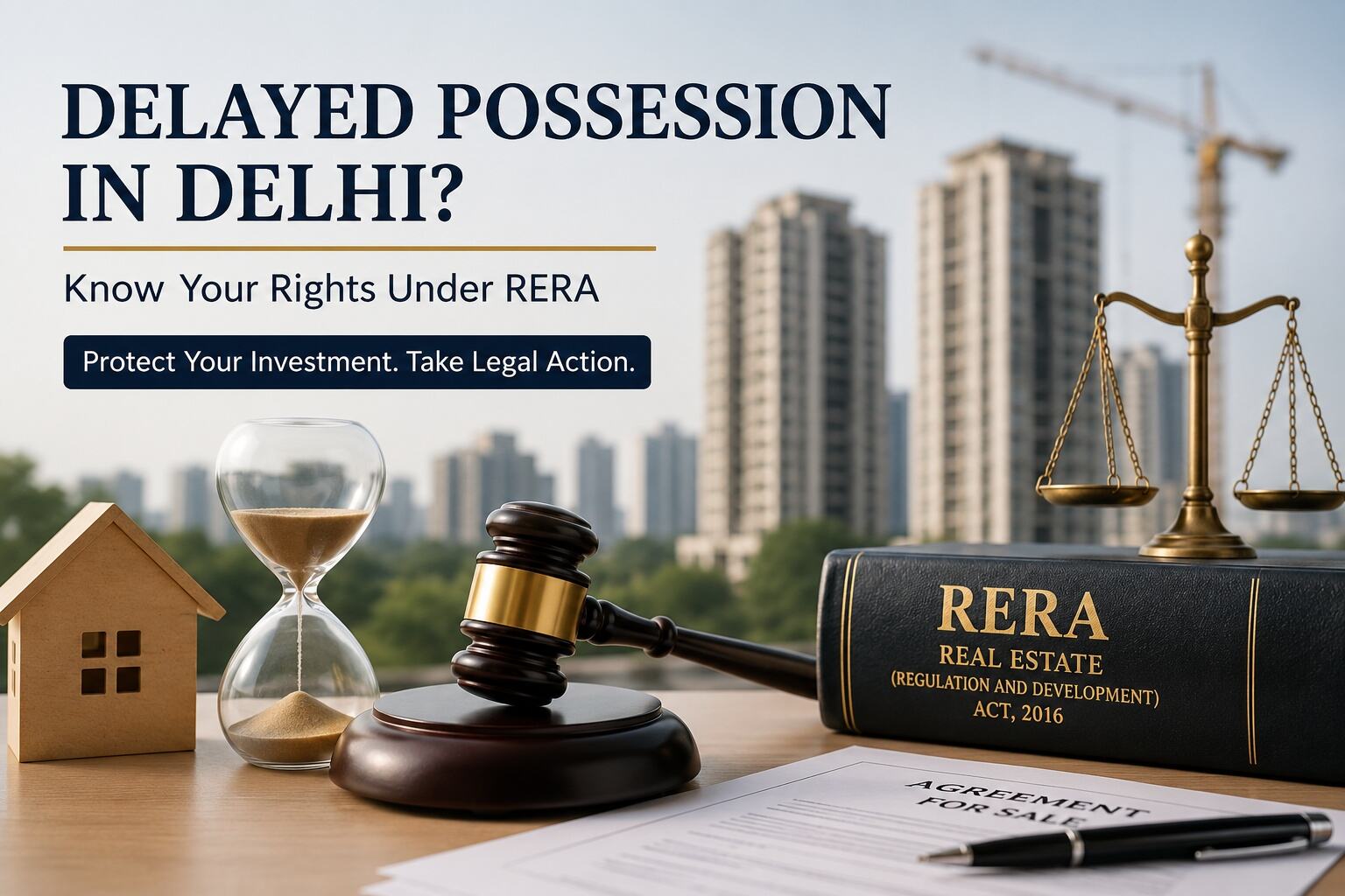 Delayed Property Possession in Delhi: What Homebuyers Should Do Before Filing a RERA Complaint