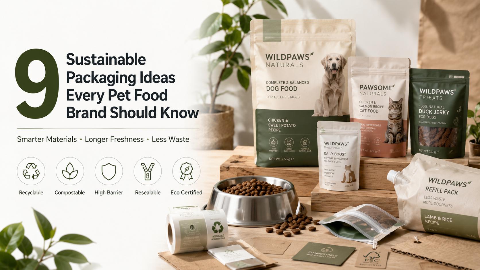 9 Sustainable Packaging Ideas Every Pet Food Brand Should Know