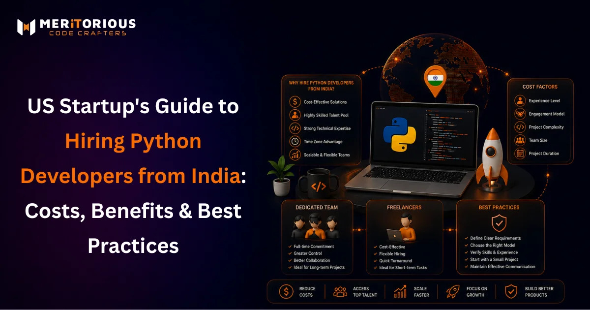 US Startup’s Guide to Hiring Python Developers from India: Costs, Benefits & Best Practices