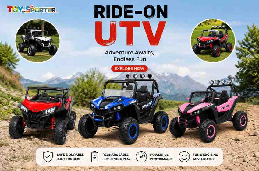 The Complete Guide to Kids' Ride-On UTVs: Why They're the Ultimate Backyard Vehicle