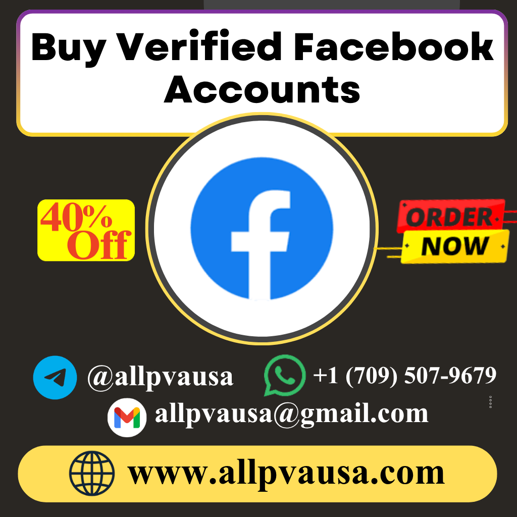 Buy Verified Facebook Accounts – Usa Aged Pva Profiles For Sale