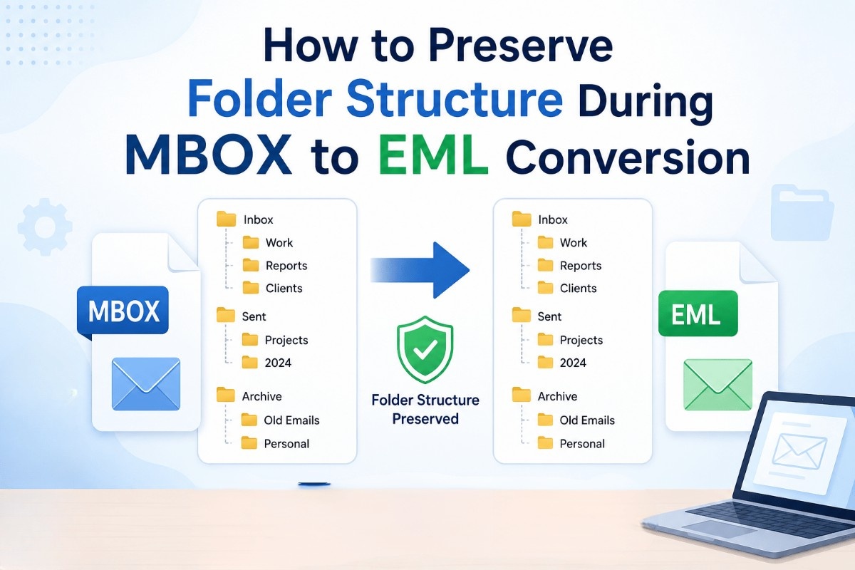 How to Preserve Folder Structure During MBOX to EML Conversion