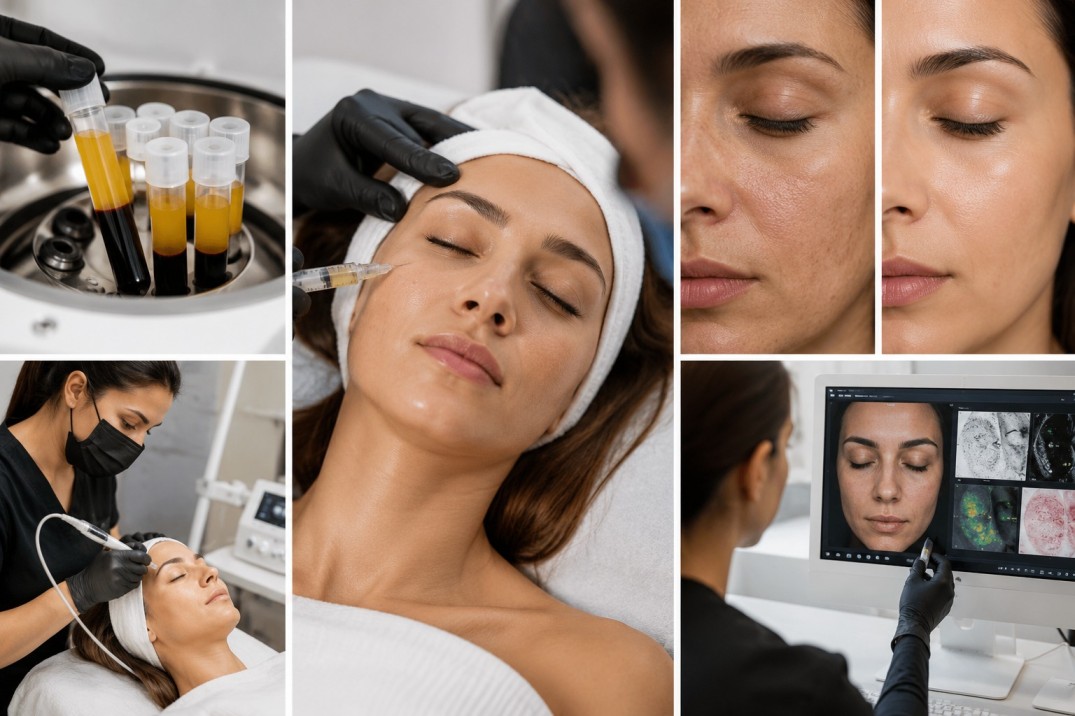 Thinking About PRP for Face in Dubai? Here's What Before-and-After Photos Miss