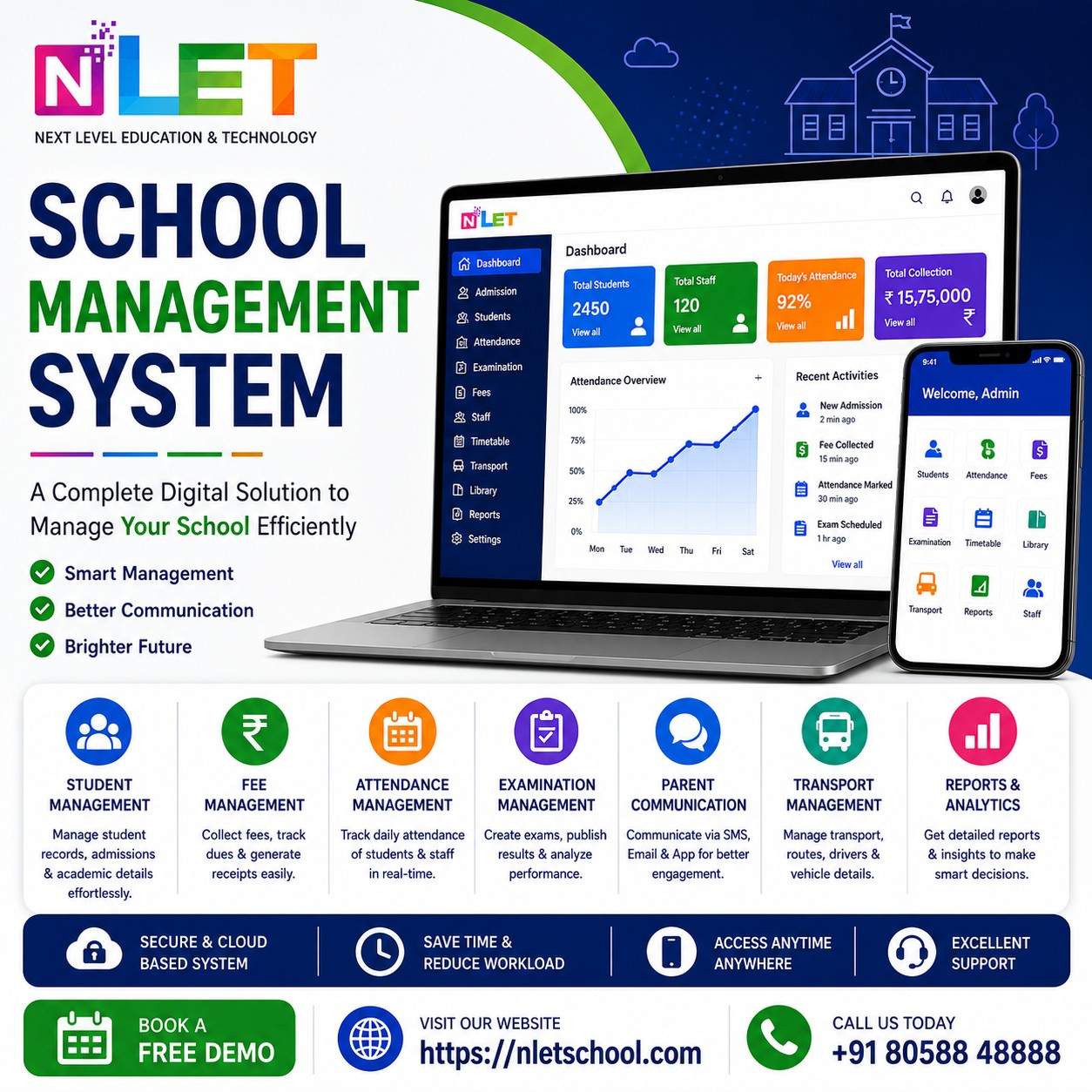 School Management Software | NLET School