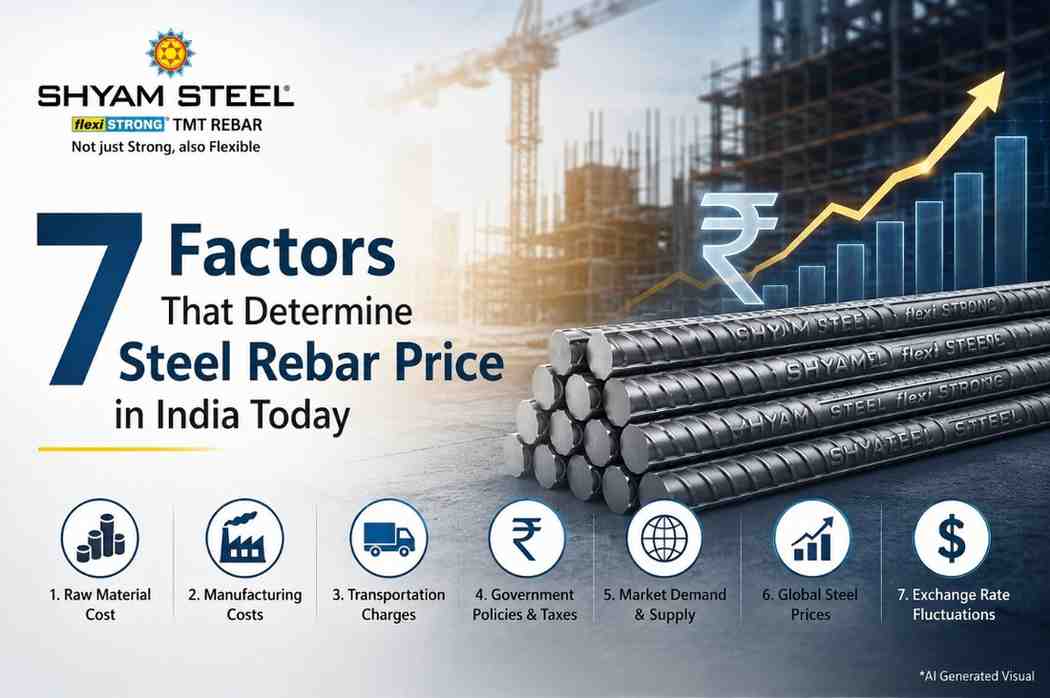7 Factors That Determine Steel Rebar Price in India Today