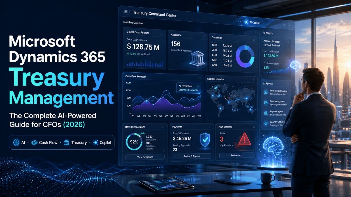 Microsoft Dynamics 365 Treasury Management: The Complete AI-Powered Guide for CFOs (2026)