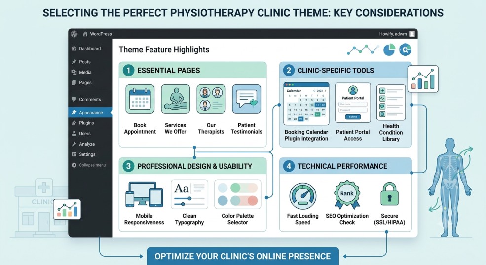 Why Every Rehabilitation Clinic Needs a Physiotherapy Website Template