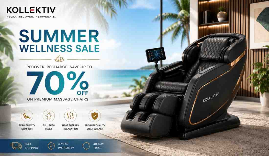 Summer Recovery 101: Why This Season Is the Smartest Time to Buy a Massage Chair