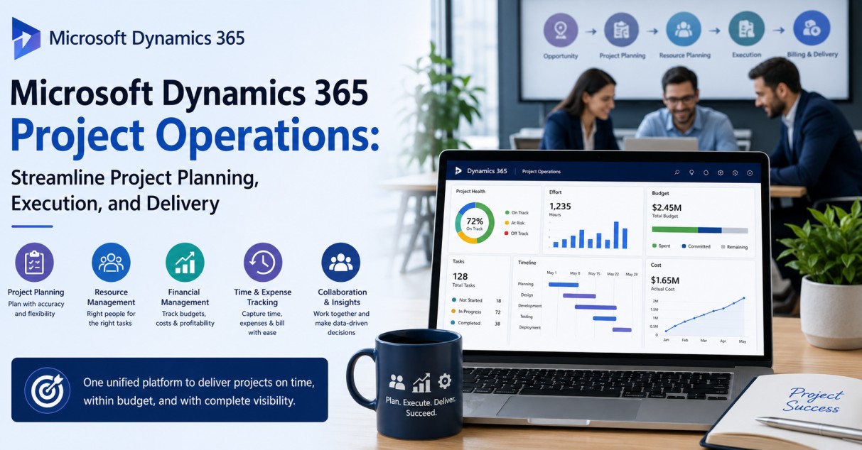 Microsoft Dynamics 365 Project Operations: Streamline Project Planning, Execution, and Delivery