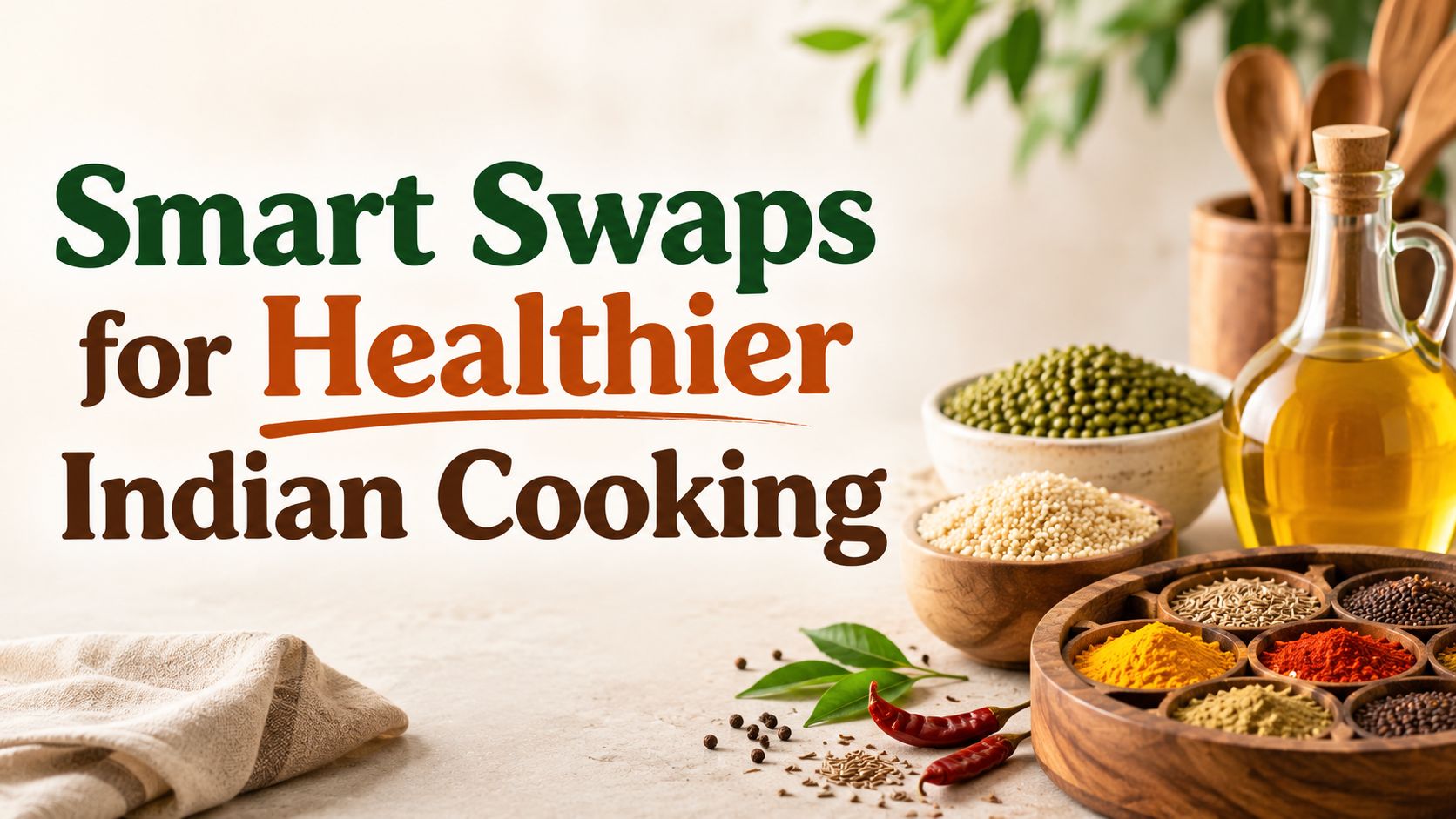 Smart Swaps for Healthier Indian Cooking