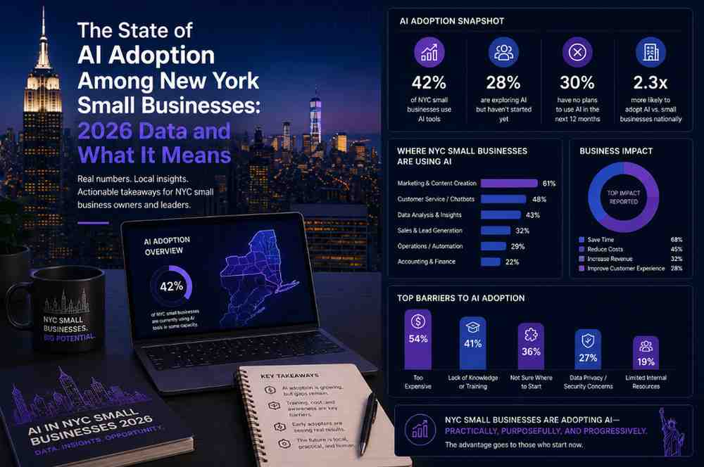 The State of AI Adoption Among New York Small Businesses: 2026 Data and What It Means