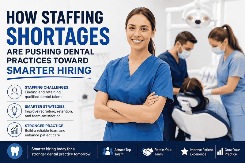 How Staffing Shortages Are Pushing Dental Practices Toward Smarter Hiring