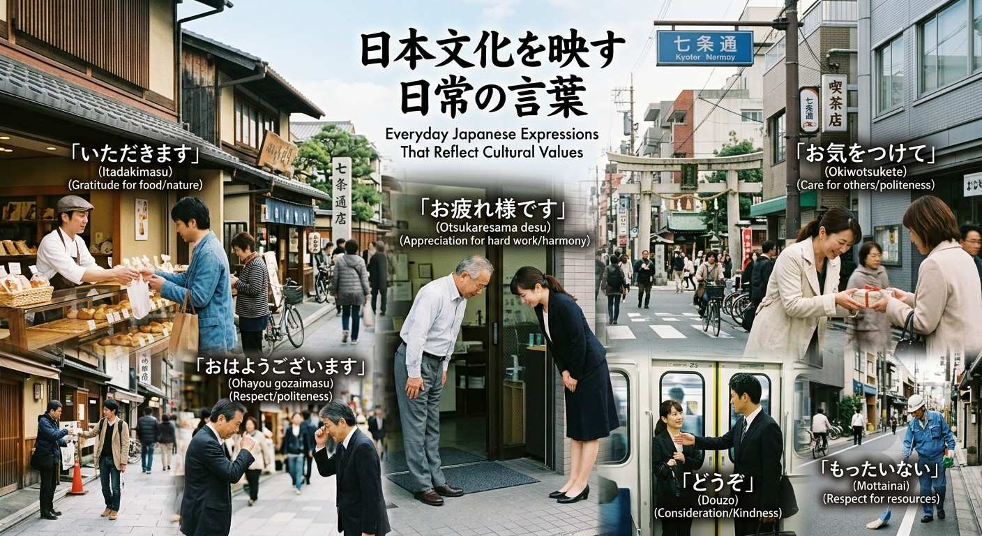 Everyday Japanese Expressions That Reflect Cultural Values