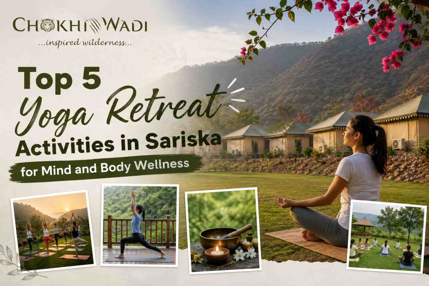 Top 5 Yoga Retreat Activities in Sariska for Mind and Body Wellness