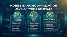 Mobile Banking Application Development Services: Features, Cost & What Actually Matters