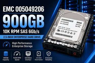 EMC 005049206 900GB 10000RPM SAS 6Gb/s 2.5-Inch Enterprise Hard Drive