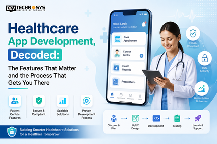 Healthcare App Development, Decoded: The Features That Matter and the Process That Gets You There