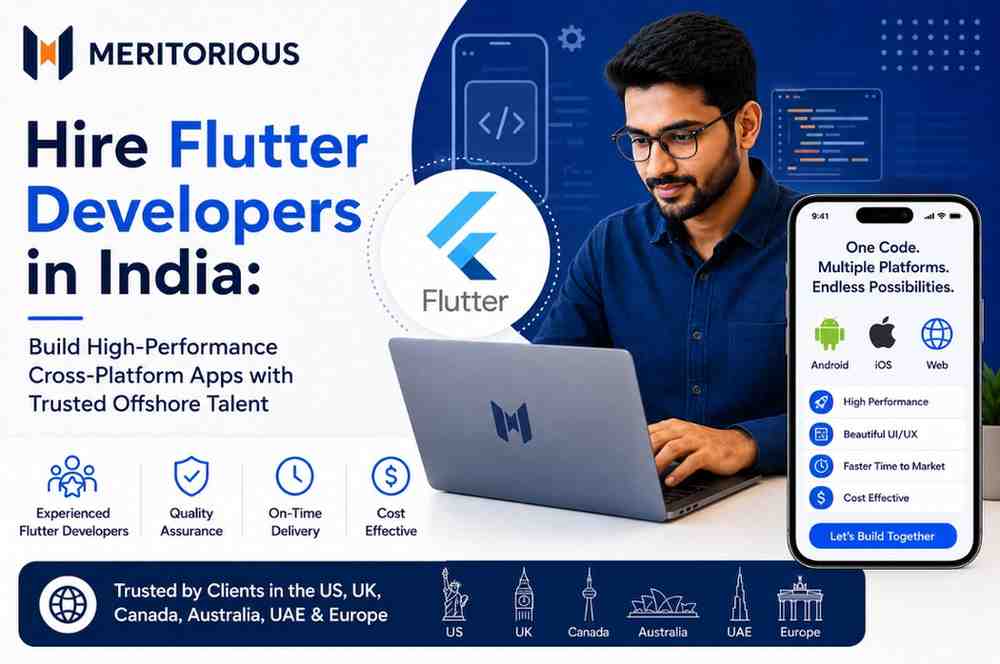 Hire Flutter Developers in India: Build High-Performance Cross-Platform Apps with Trusted Offshore Talent