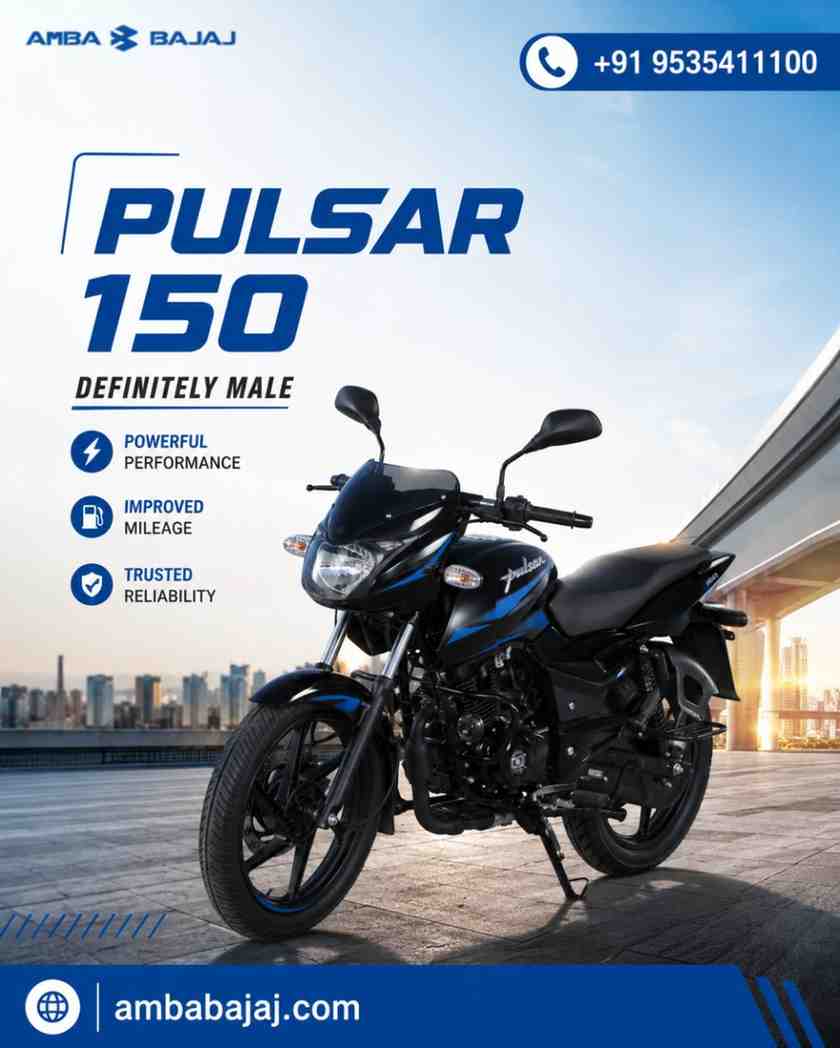 PULSAR 150  Features, Specifications, Mileage & Performance | Amba Bajaj