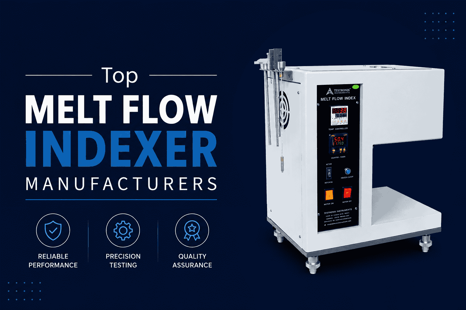 Top Melt Flow Indexer Manufacturers for Plastic Testing Laboratories