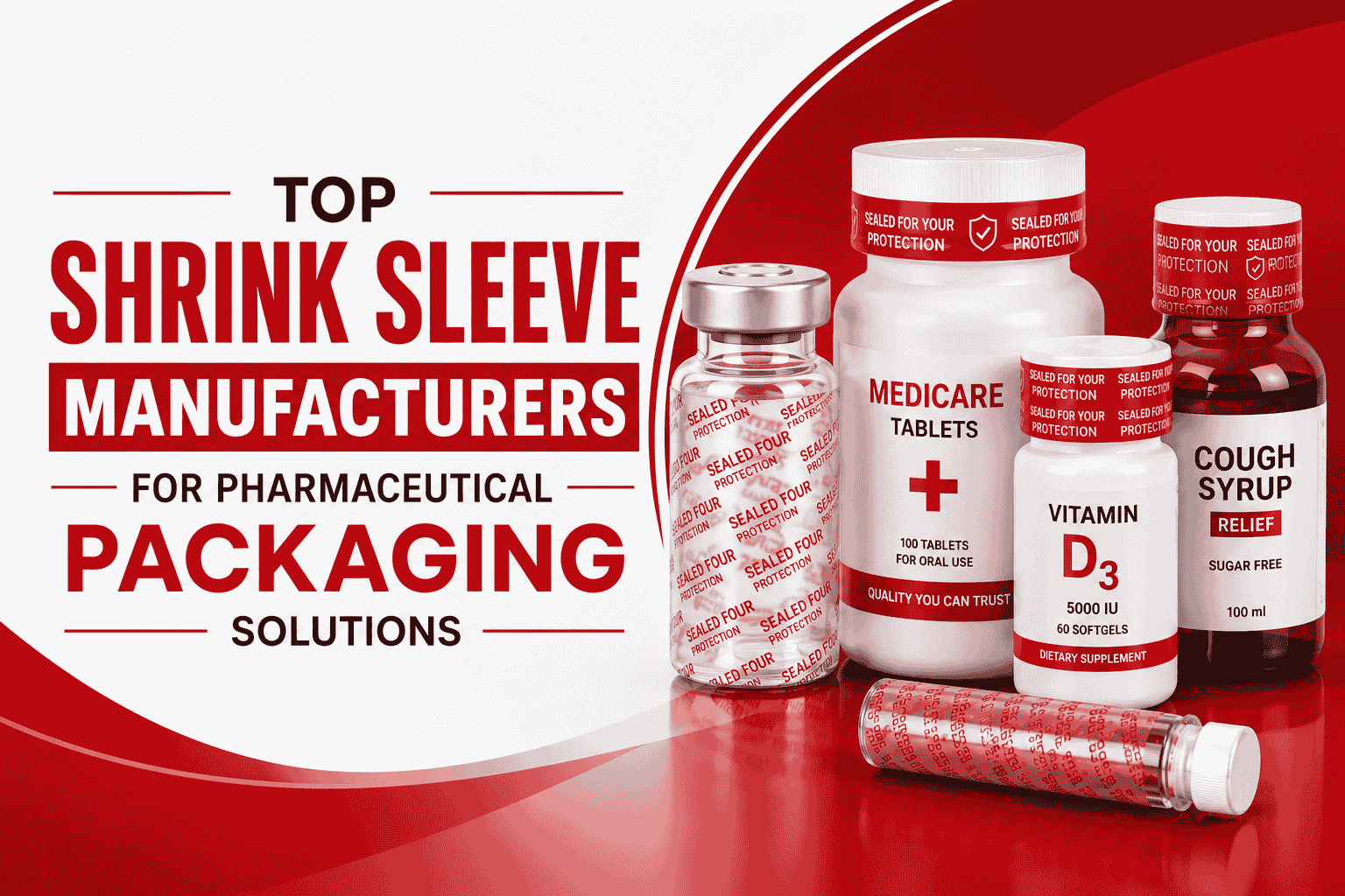 Top Shrink Sleeve Manufacturers for Pharmaceutical Packaging Solutions