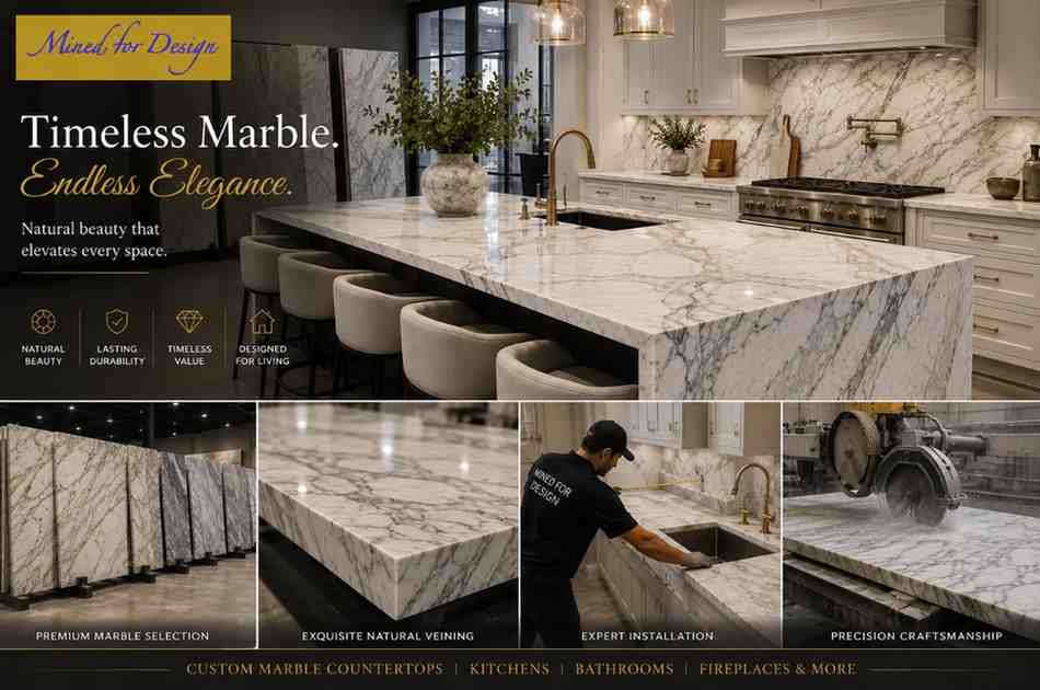 Marble Countertops: Timeless Elegance for the Modern Home
