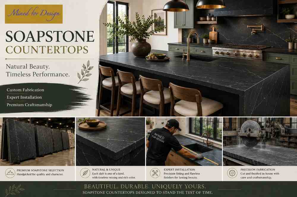 Soapstone Countertops: The Quiet Elegance of Natural Stone