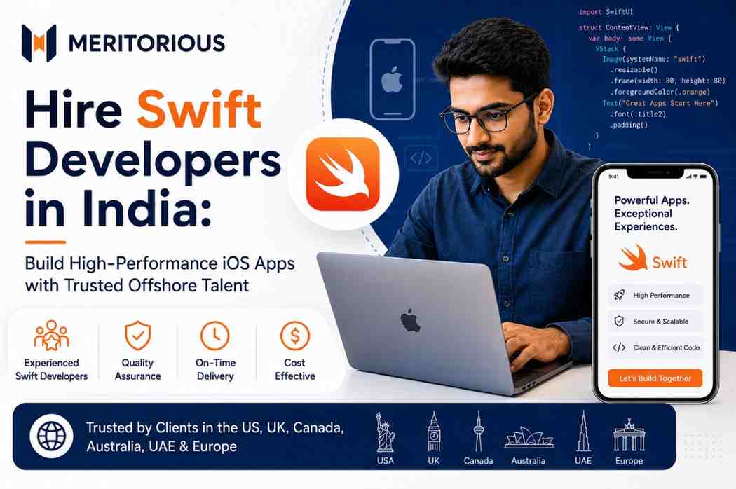 Hire Swift Developers in India: Build High-Performance iOS Apps with Trusted Offshore Talent