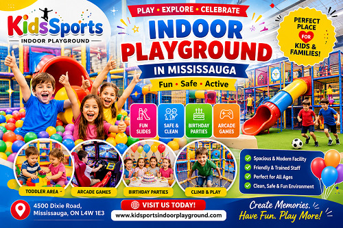 Best Kids Play Area Near Me in Mississauga for Indoor Fun